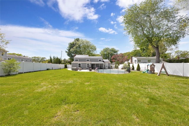 651 Hyman Ave, Bay Shore, NY 11706 - view of yard with a patio