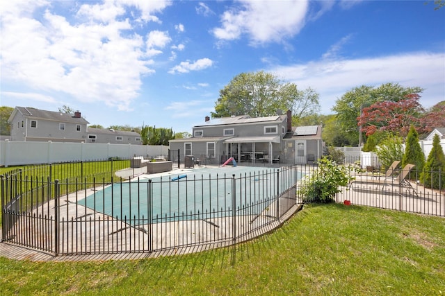651 Hyman Ave, Bay Shore, NY 11706 - view of pool with a patio