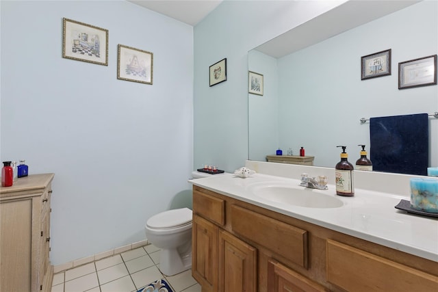 32 Blueberry Cmn, Riverhead, NY 11901 - bathroom with vanity and tile patterned floors