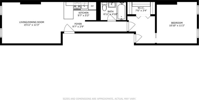 621 E 6th St # 7, New York Manhattan, NY 10009 - home floor plan
