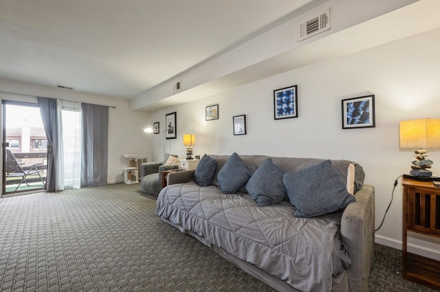 240 Mariners Way, Copiague, NY 11726 - carpeted living room featuring baseboards