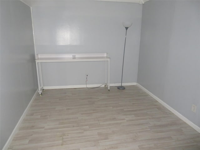 2453A Union Blvd Unit 21A, Islip, NY 11751 - spare room featuring light wood-style floors and baseboards