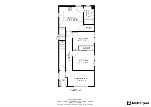 105 Pilgrim Pl, Valley Stream, NY 11580 - floor plan / room layout