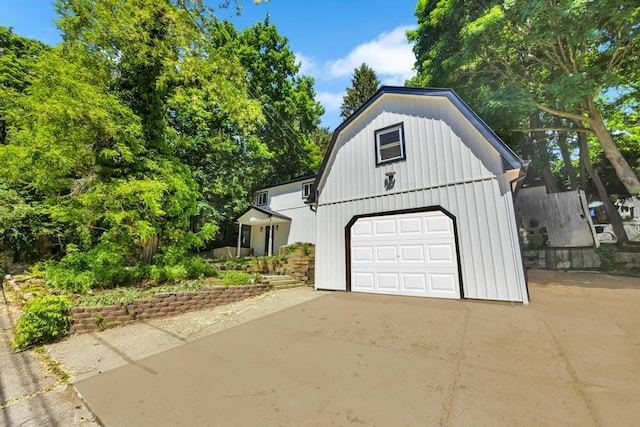 63 Ridgeway Ave, Setauket, NY 11733 - detached garage featuring driveway