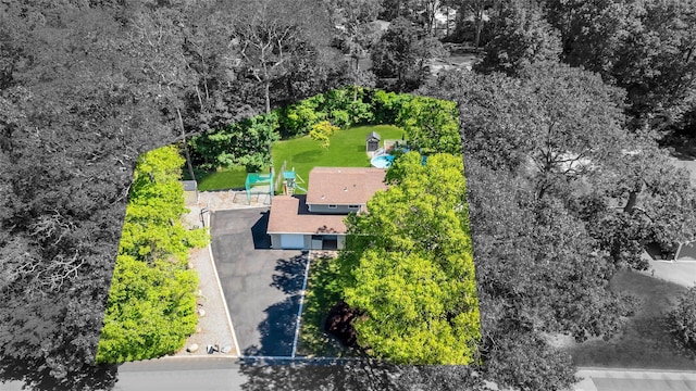 5 Firwood Dr, Farmingville, NY 11738 - aerial view of property and surrounding area