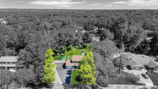 5 Firwood Dr, Farmingville, NY 11738 - aerial view of a forest