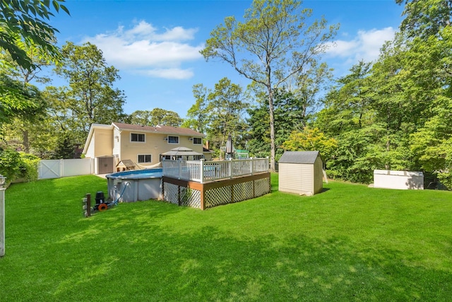 5 Firwood Dr, Farmingville, NY 11738 - view of yard featuring a wooden deck