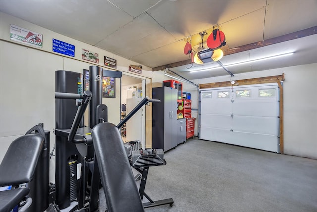 5 Firwood Dr, Farmingville, NY 11738 - garage featuring a garage door opener