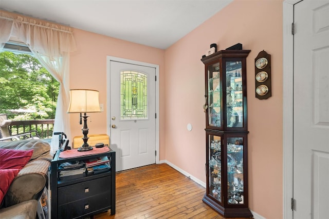 397 Mine Rd, Monroe, NY 10950 - entrance foyer featuring hardwood / wood-style floors and baseboards