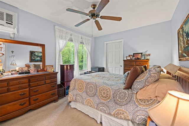397 Mine Rd, Monroe, NY 10950 - bedroom featuring light colored carpet and ceiling fan