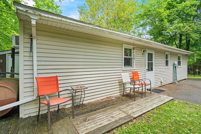 397 Mine Rd, Monroe, NY 10950 - wooden deck featuring heating fuel