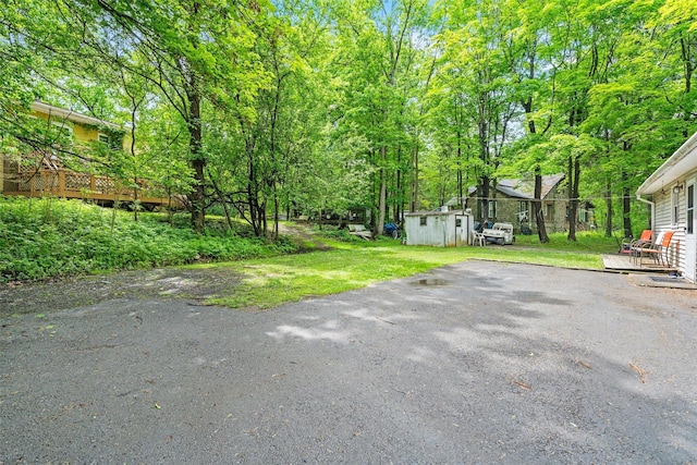 397 Mine Rd, Monroe, NY 10950 - view of yard with a wooden deck