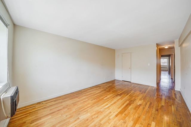100 Lincoln Ave Unit 28C, Mineola, NY 11501 - spare room with light wood-type flooring and baseboards