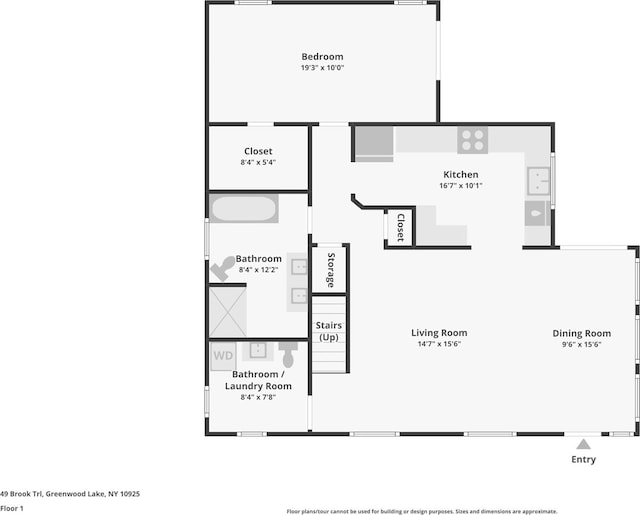 49 Brook Trl, Greenwood Lake, NY 10925 - floor plan / room layout