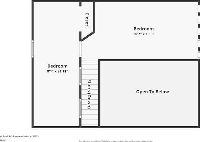 49 Brook Trl, Greenwood Lake, NY 10925 - property floor plan