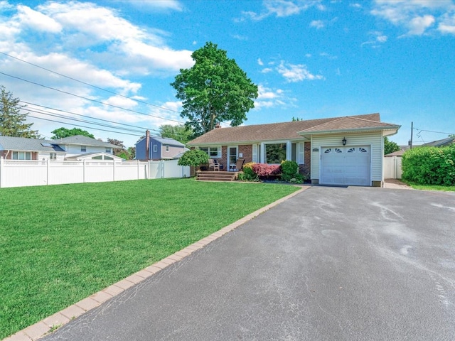 4 Whitebirch Ln, Commack, NY 11725 - ranch-style home with an attached garage and driveway