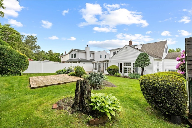 21 Arizona Ave, Syosset, NY 11791 - view of yard featuring a deck