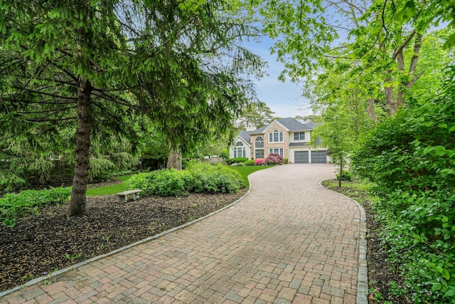 1138 Carlls Straight Path, Dix Hills, NY 11746 - view of front of property featuring decorative driveway and a garage