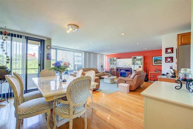 10-11 162nd St Unit 7A, Beechhurst, NY 11357 - dining area featuring light wood-style floors