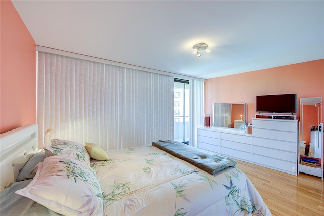 10-11 162nd St Unit 7A, Beechhurst, NY 11357 - bedroom with hardwood / wood-style floors