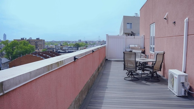 355 Kings Hwy Unit 5C, Brooklyn, NY 11223 - balcony with heating unit