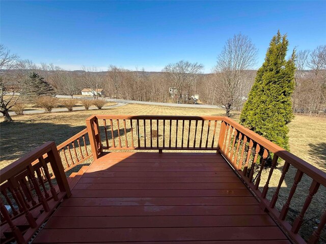 118 White Brg, Middletown, NY 10940 - view of wooden terrace