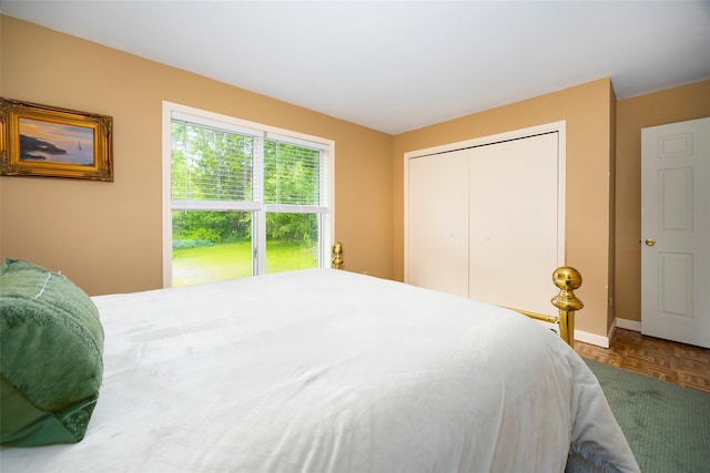 252 Rokeby Rd, Red Hook, NY 12571 - bedroom featuring baseboards and a closet