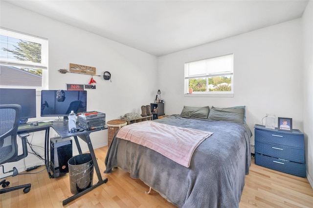 19 Decker Dr, Washingtonville, NY 10992 - bedroom with wood finished floors and a desk