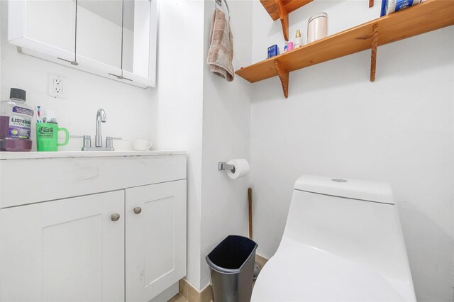 19 Decker Dr, Washingtonville, NY 10992 - half bath with toilet and vanity