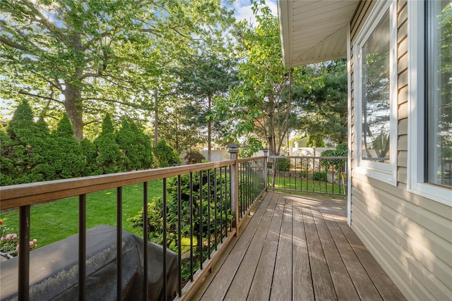 3 Deb St, Plainview, NY 11803 - deck featuring a yard