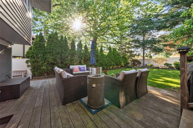 3 Deb St, Plainview, NY 11803 - deck with outdoor lounge area