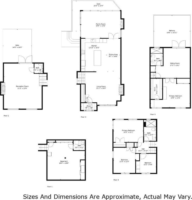 3 Deb St, Plainview, NY 11803 - floor plan / room layout