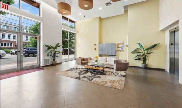 2311 21st Ave Unit 3C, Astoria, NY 11105 - community lobby featuring a high ceiling