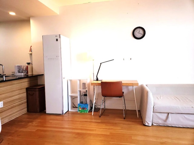 2311 21st Ave Unit 3C, Astoria, NY 11105 - bedroom with light wood-style flooring