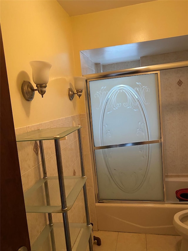 1646 Troy Ave, Brooklyn, NY 11234 - bathroom view of combined bath / shower with glass door and toilet