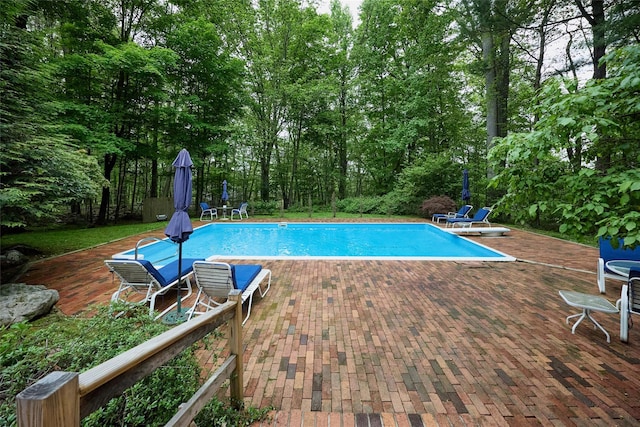 31 Greenlawn Rd, Katonah, NY 10536 - outdoor pool featuring a patio and a diving board