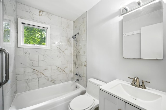 1 Renee Gate St, Cortlandt Manor, NY 10567 - full bath with bathing tub / shower combination, toilet, and vanity