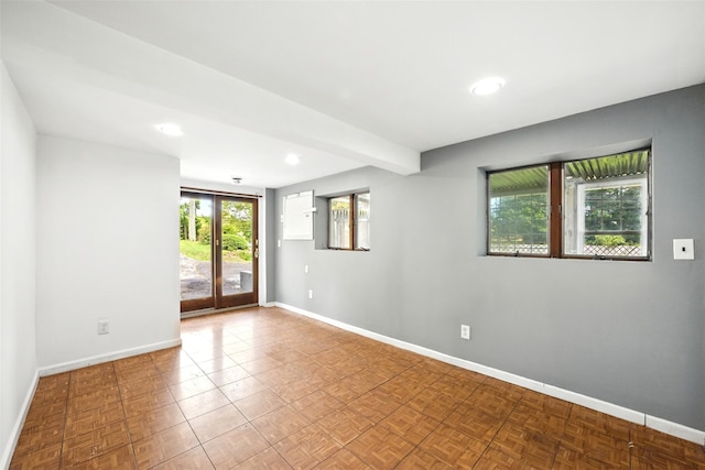 1 Renee Gate St, Cortlandt Manor, NY 10567 - empty room featuring baseboards and recessed lighting
