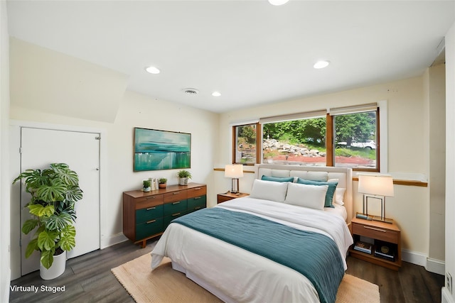 1 Renee Gate St, Cortlandt Manor, NY 10567 - bedroom featuring wood finished floors, baseboards, and recessed lighting