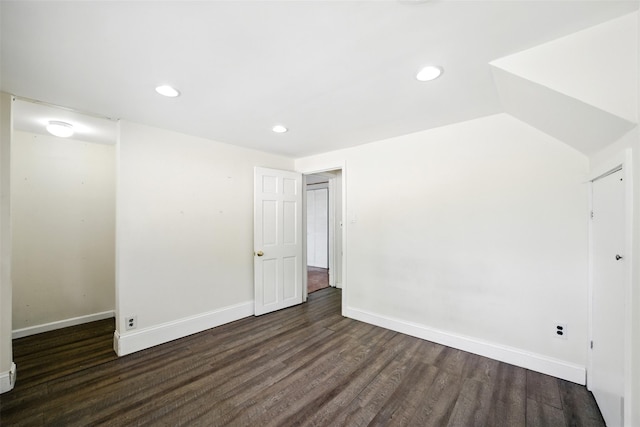 1 Renee Gate St, Cortlandt Manor, NY 10567 - unfurnished bedroom with wood finished floors, baseboards, and recessed lighting