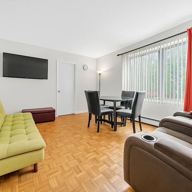 110 Pearsall Dr Unit 3B, Mount Vernon, NY 10552 - living area with baseboard heating