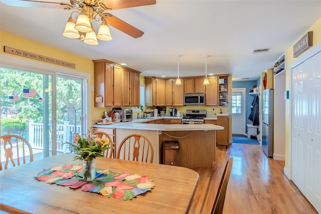 4 Pak Ct, East Setauket, NY 11733 - dining space with plenty of natural light, light wood-style floors, and recessed lighting