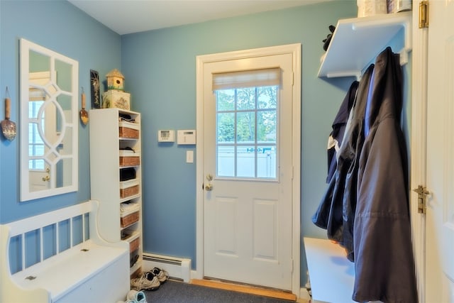 4 Pak Ct, East Setauket, NY 11733 - entryway with a baseboard radiator