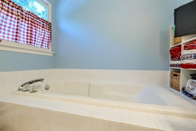 4 Pak Ct, East Setauket, NY 11733 - bathroom with a garden tub