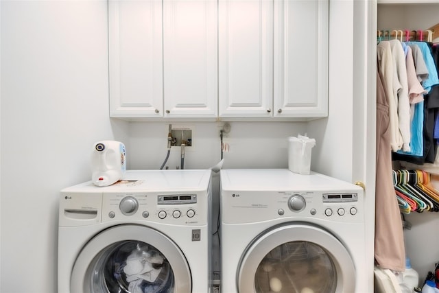 4 Pak Ct, East Setauket, NY 11733 - washroom featuring washer and dryer and cabinet space