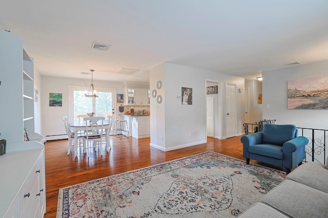 8 Country Ln, Warwick, NY 10990 - living area with wood finished floors and baseboards