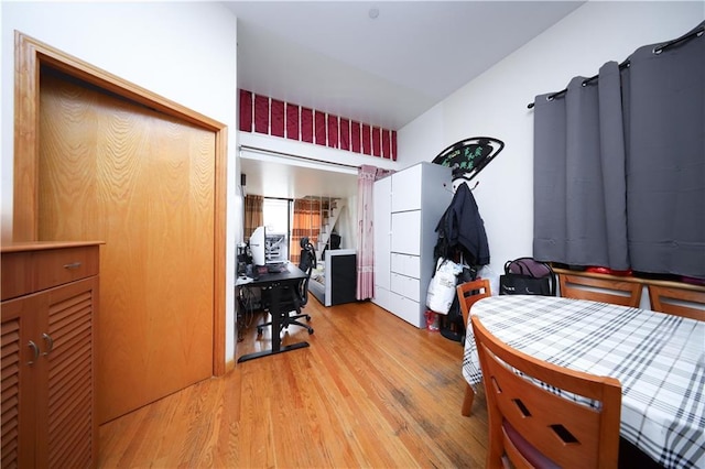 462 52nd St Unit 2D, Brooklyn, NY 11220 - bedroom featuring wood finished floors and an office area