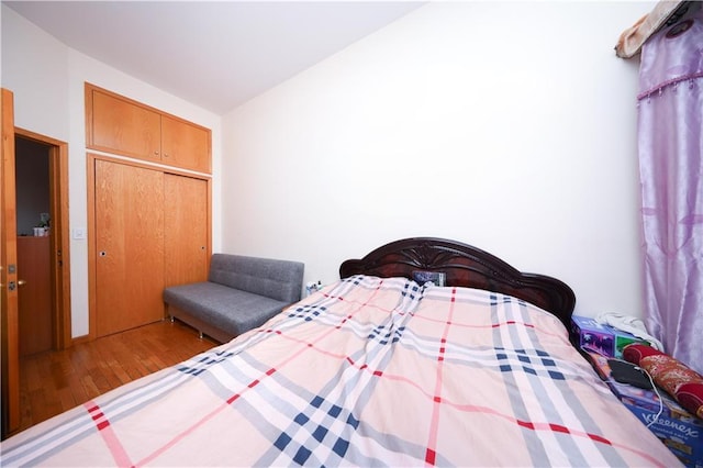 462 52nd St Unit 2D, Brooklyn, NY 11220 - bedroom with wood finished floors and a closet