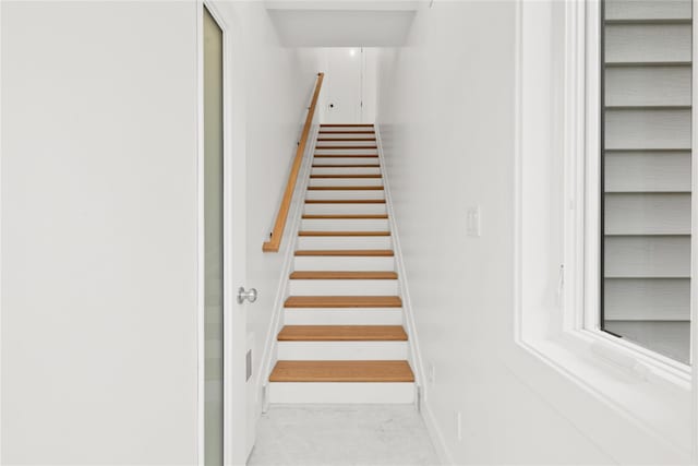29 Calvert Dr Unit 211, Monsey, NY 10952 - staircase with baseboards