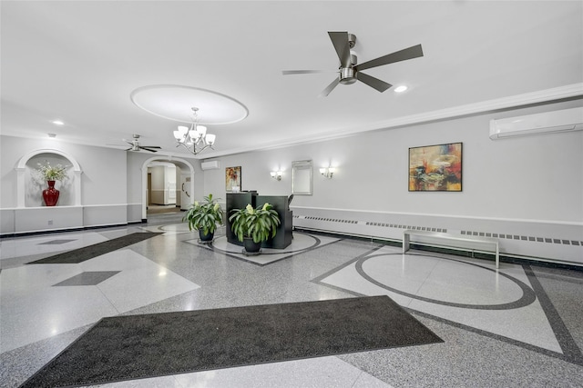 177 E Hartsdale Ave Unit 5L, Hartsdale, NY 10530 - common area with recessed lighting and crown molding